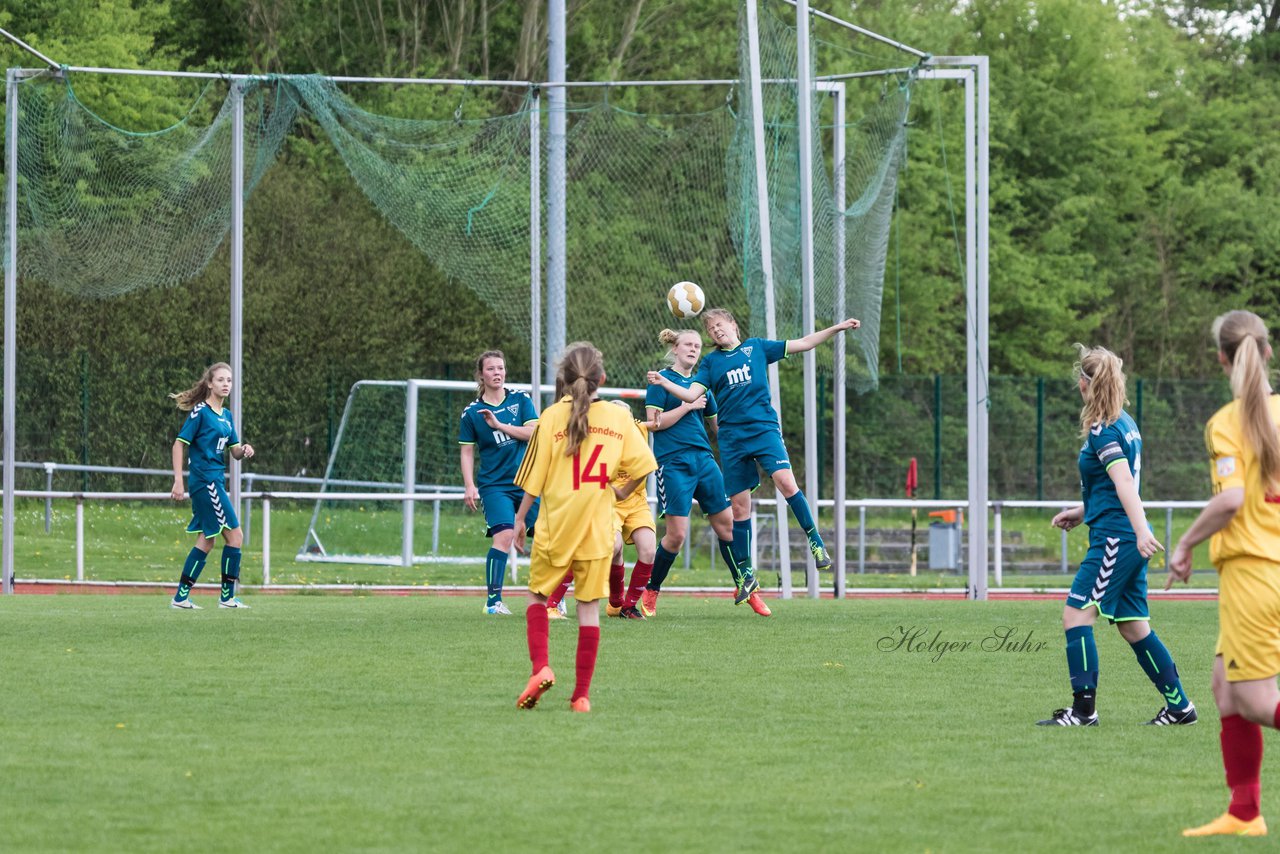 Bild 262 - B-Juniorinnen VfL Oldesloe - JSG Sdtondern : Ergebnis: 2:0